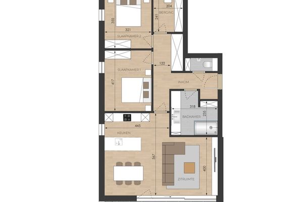 Appartement te koop / Wellen