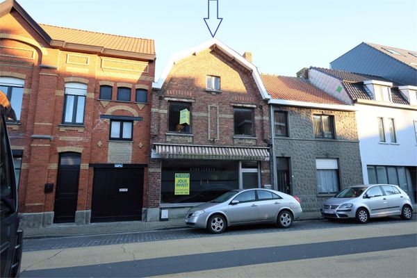 Handelspand met woonst
                            te koop in Oudenburg