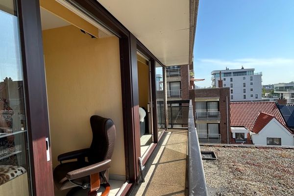 zonnig terras