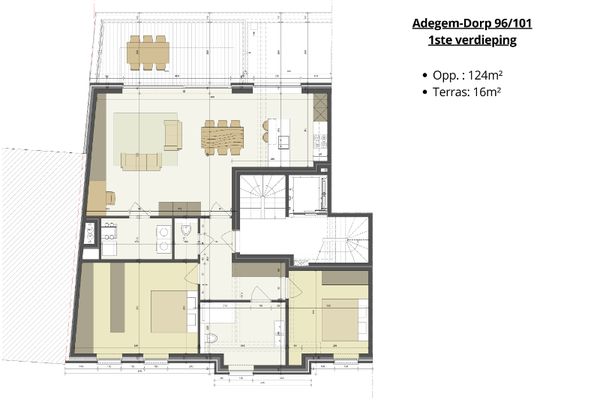 Appartement te koop / Adegem