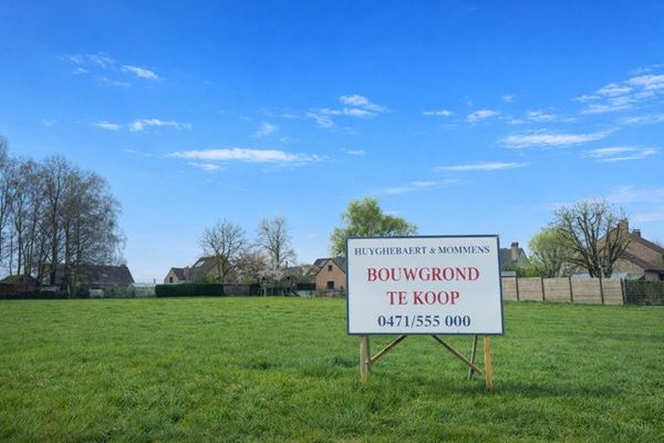 Grond
                                te koop
                                in Kruisem