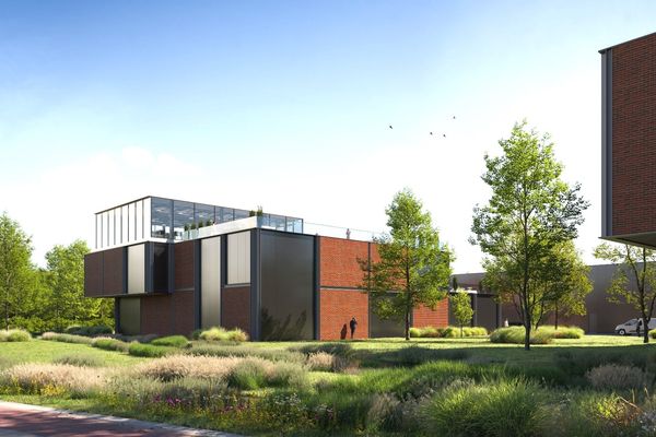 Render
achterzijde Plot 3