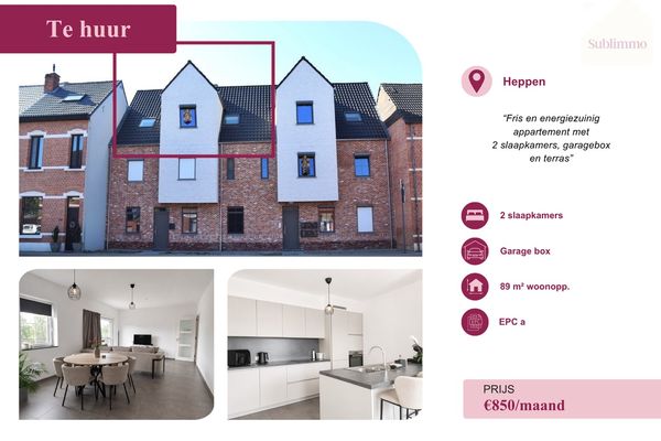 Dakappartement
                            optie huur in Heppen