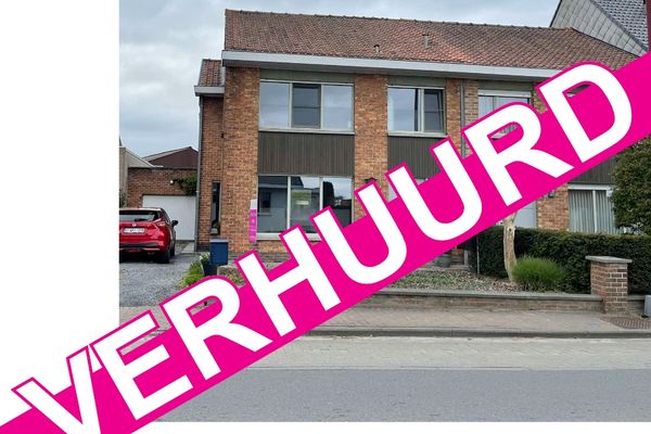 Huis
                                verhuurd
                                in Tielt