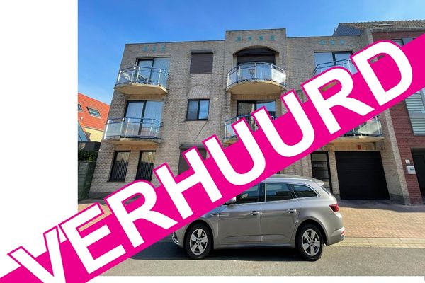 Appartement
                                verhuurd
                                in Oostende