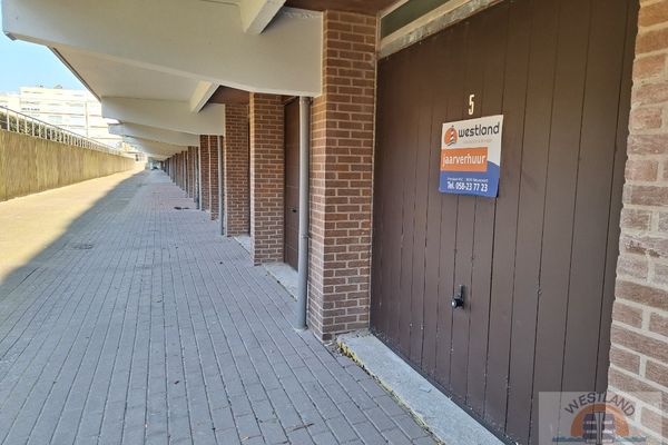 Garage
                            verhuurd in Nieuwpoort