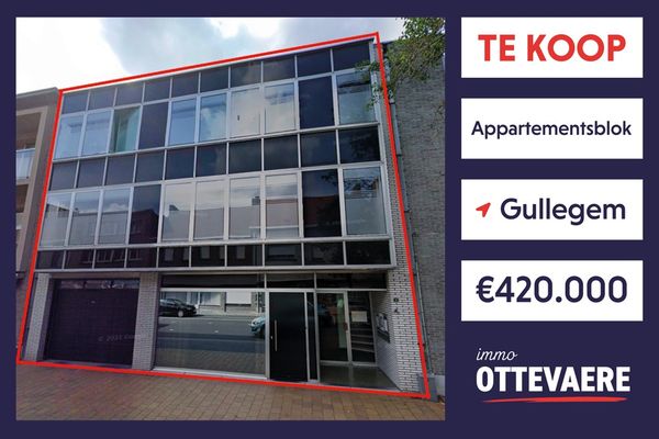 Appartement
                                te koop in Gullegem
