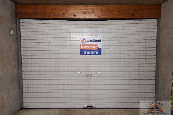 Garage
                            te huur in Nieuwpoort