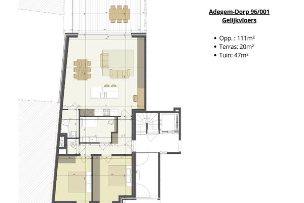 Appartement te koop / Adegem