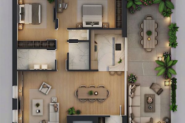 Appartement
                                te koop in Zichem