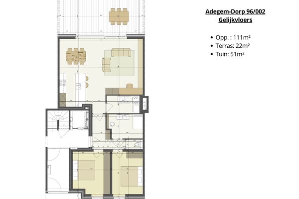 Appartement te koop / Adegem