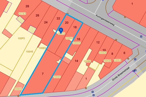 Grond
                                optie koop
                                in Hasselt