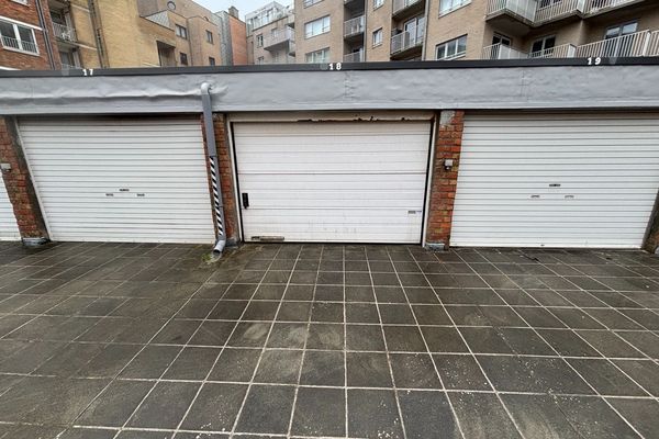 Garagebox
                            te koop in Oostende
