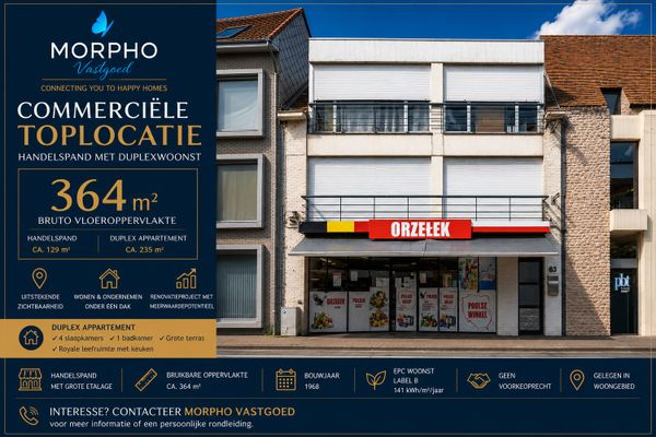 Commercieel
                                te koop
                                in Torhout