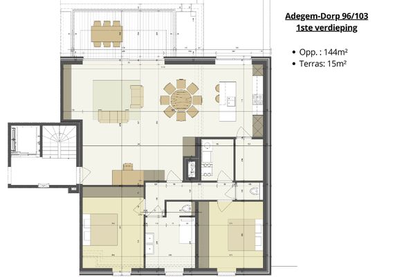 Appartement te koop / Adegem