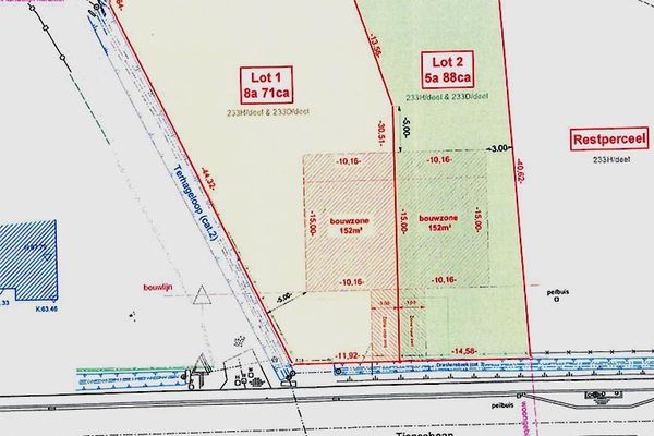 Bouwgrond
                            te koop in Molenbeek-Wersbeek
