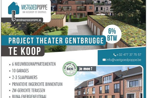Duplex
                            te koop in Gentbrugge
