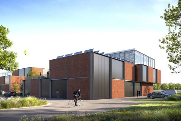 Render 
voorzijde Plot 3