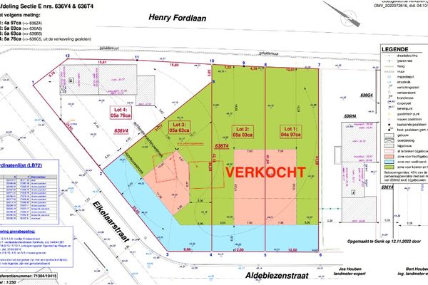 Grond te koop / Genk