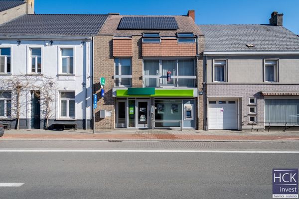 Handelspand met woonst
                                te koop in Kruishoutem
