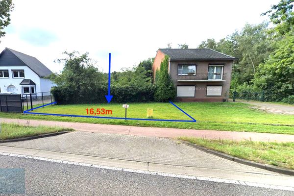 Bouwgrond
                            te koop in Genk