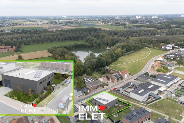 Magazijn met woonst
                            te koop in Beveren-Leie