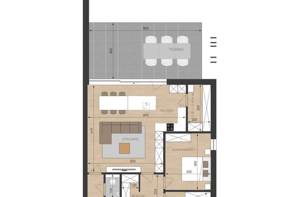 Appartement te koop / Wellen