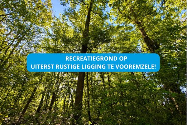 Recreatiegrond
                            te koop in Voormezele