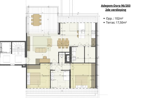 Appartement te koop / Adegem