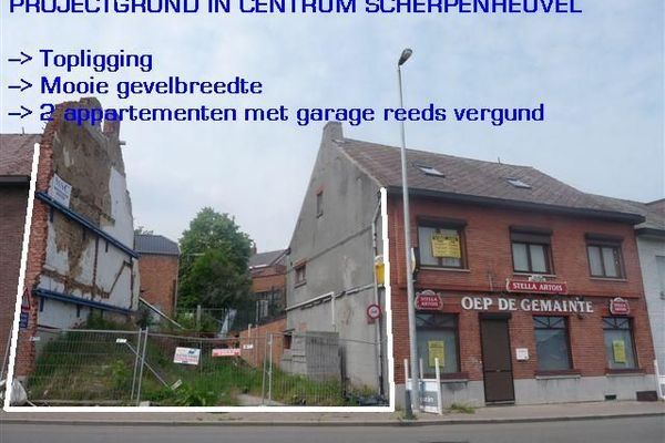 Bouwgrond
                            verkocht in Scherpenheuvel