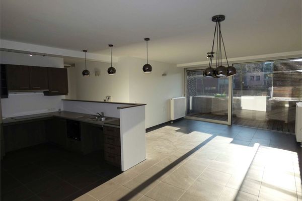 Gelijkvloers app.
                            verkocht in Leuven