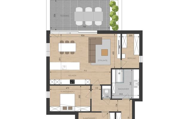 Appartement te koop / Wellen