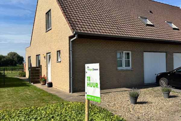 Woning
                                te huur
                                in Kortemark