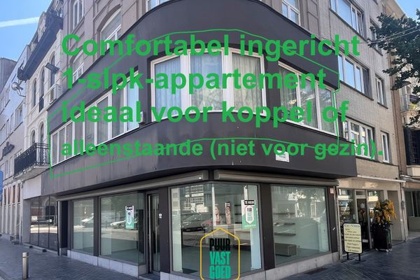 Appartement
                            te huur in Oostende