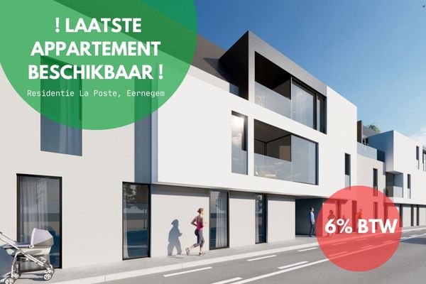 Appartement
                                verkocht
                                in Eernegem